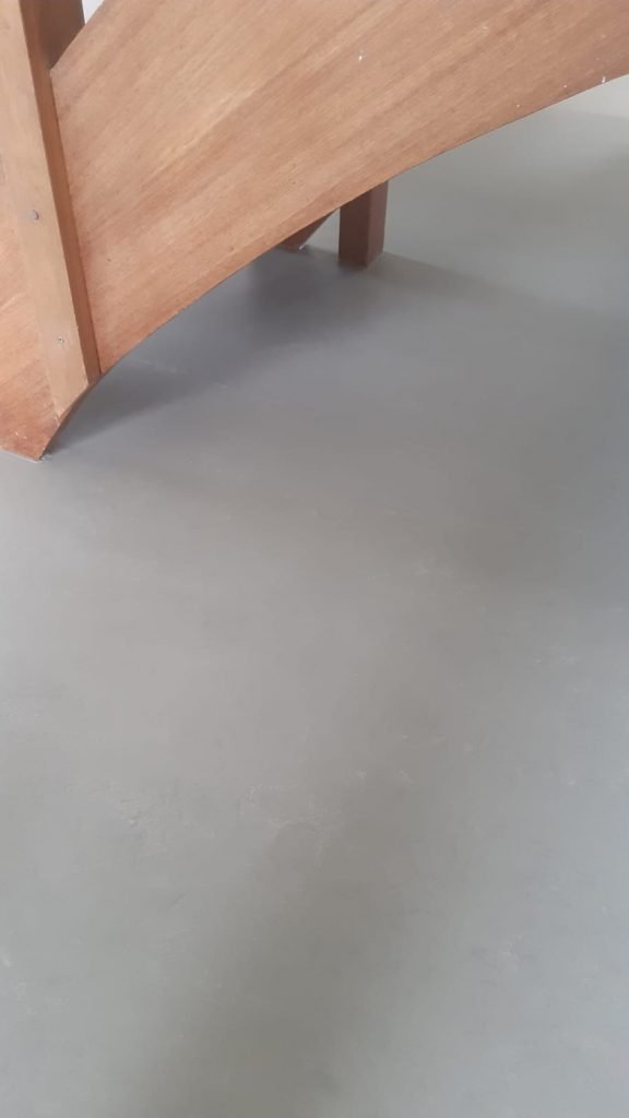 Marmoleum Concrete gelegd in Schoonebeek