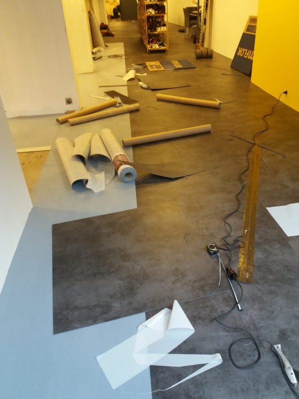 Jonker Schoenen te Coevorden voorzien van nieuwe vloer