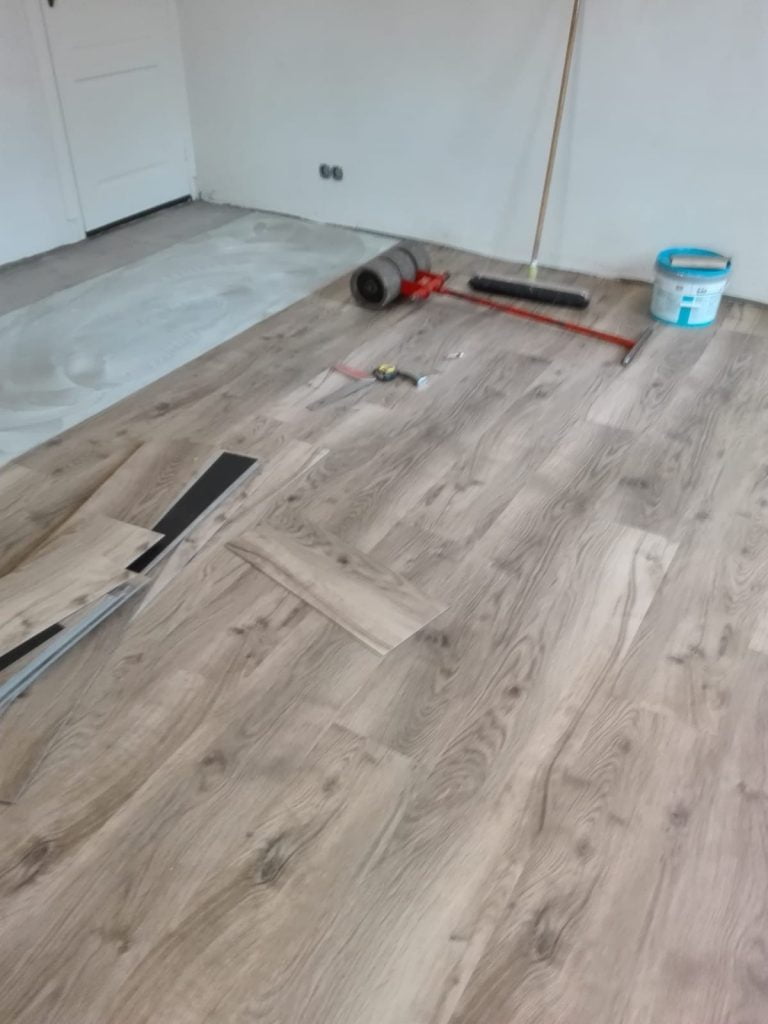 Mflor PVC vloer gelegd boerderij in Coevorden