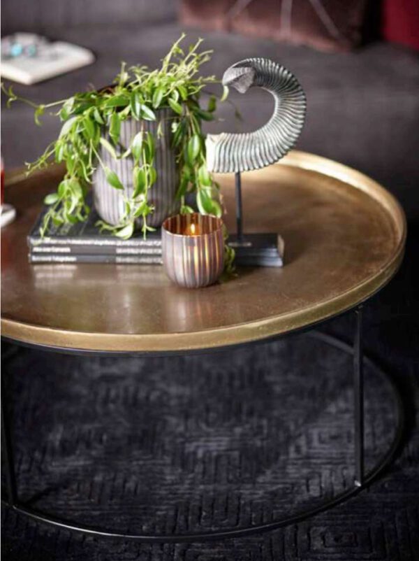 Coffee table 'Northland' goud