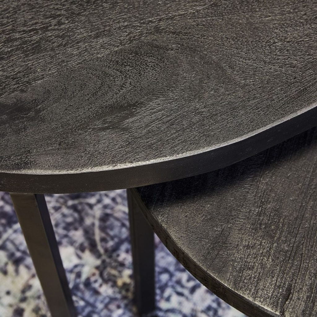 Salontafelset 'Denver Black'