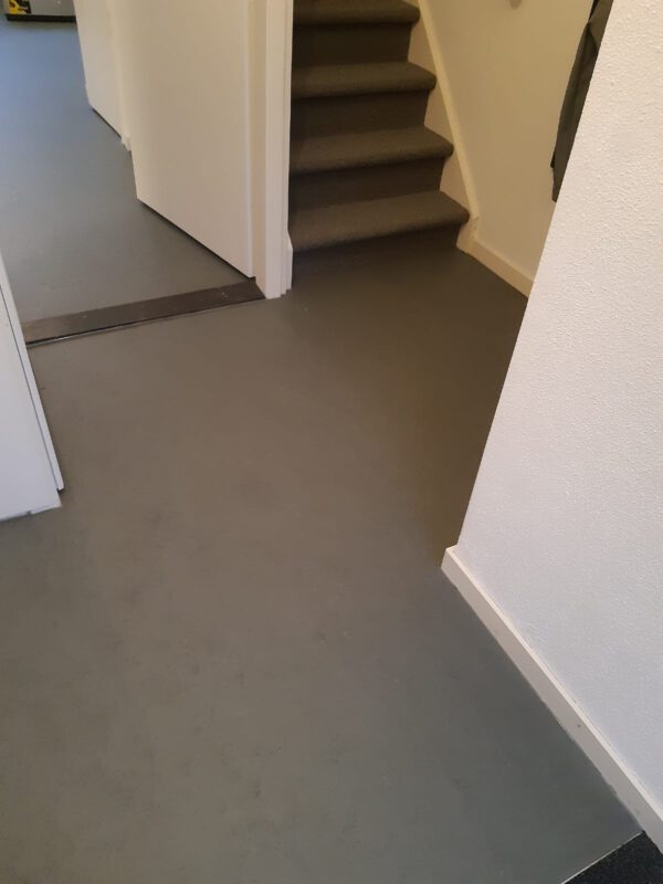 Marmoleum Slate gelegd in Schoonebeek