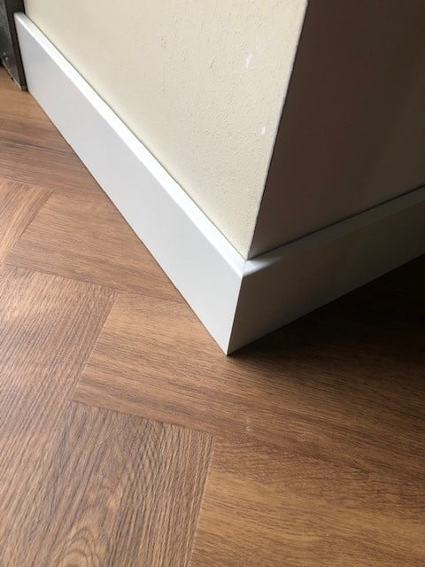 PVC mflor visgraat gelegd te Nieuw Amsterdam