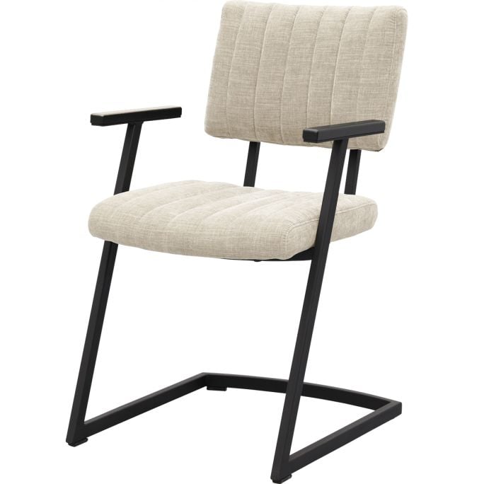 Set van 6 eetkamerstoelen Tia en armstoelen Tula