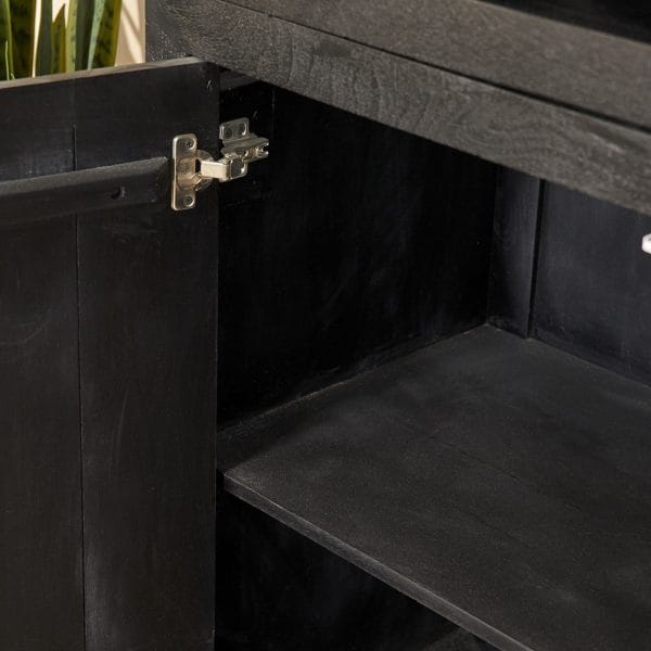 Vakkenkast 'Brussel Black' XL