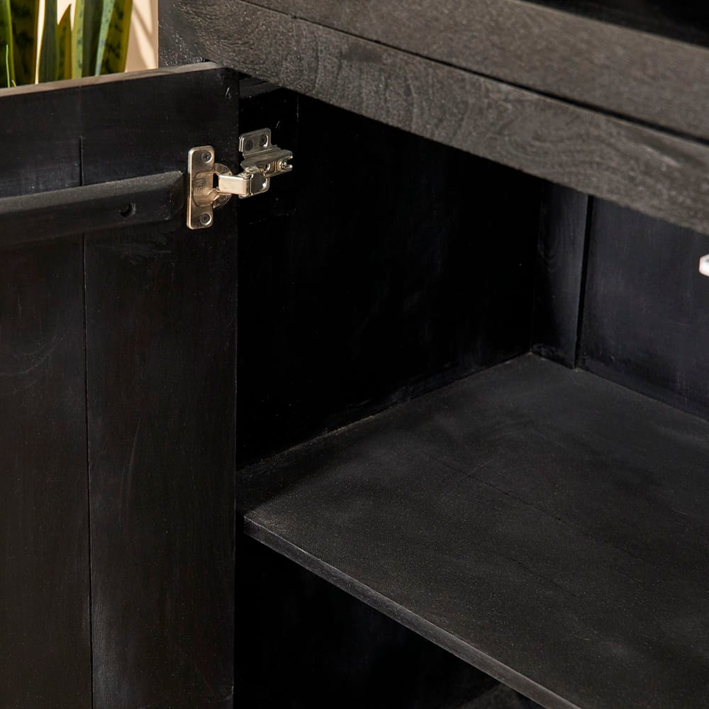 Vakkenkast 'Brussel Black' XL