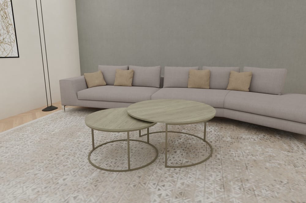 Salontafel 'Steel'