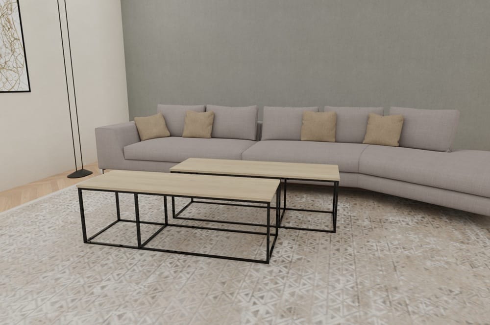 Salontafel 'Steel'