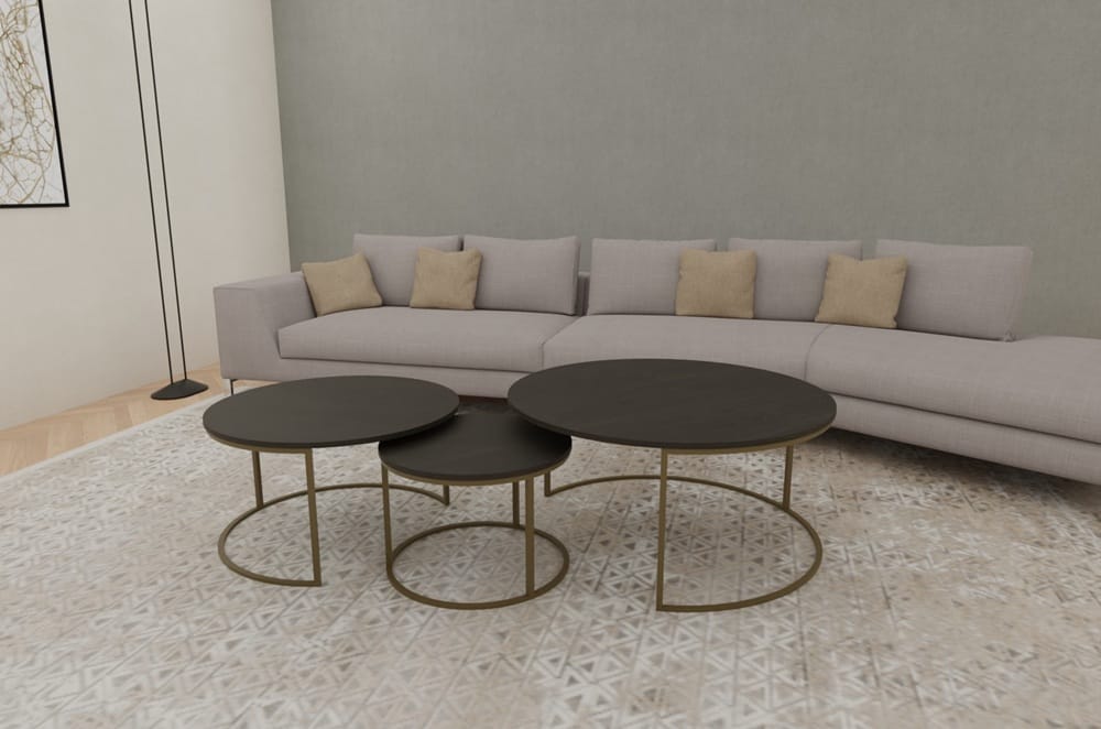 Salontafel 'Steel'