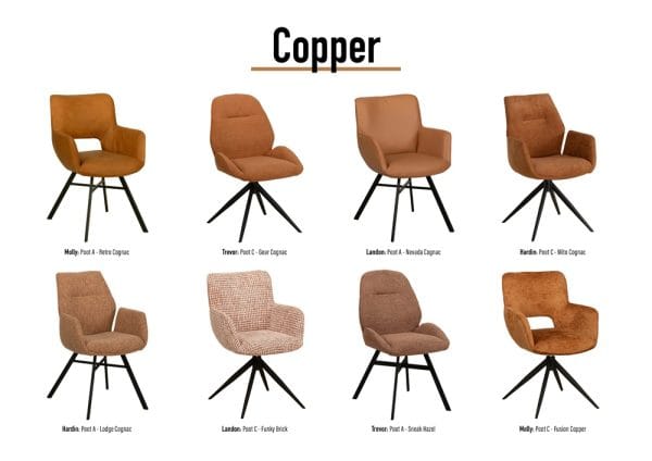 Stoelenconcept 'Mix and Match'