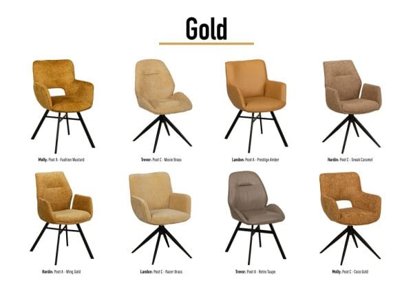 Stoelenconcept 'Mix and Match'