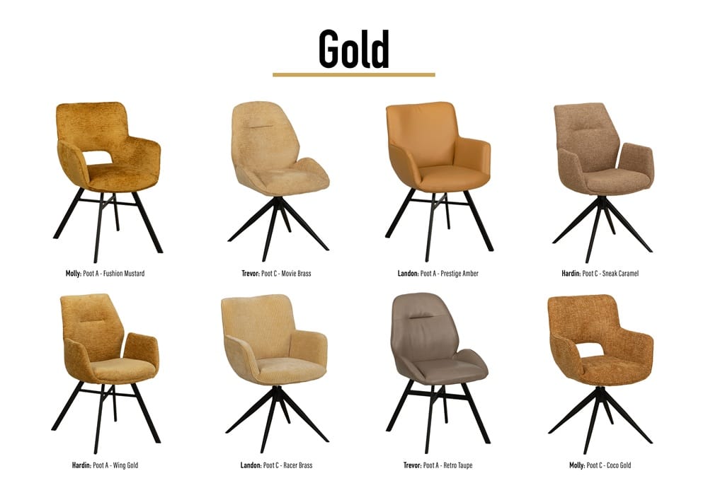 Stoelenconcept 'Mix and Match'