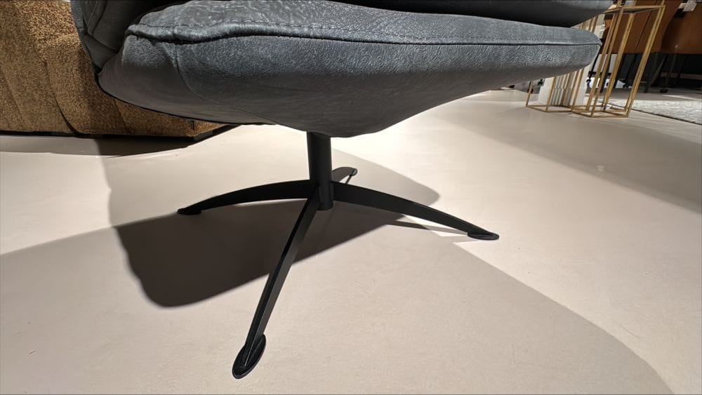 Draaistoel 'Corfu' grijs