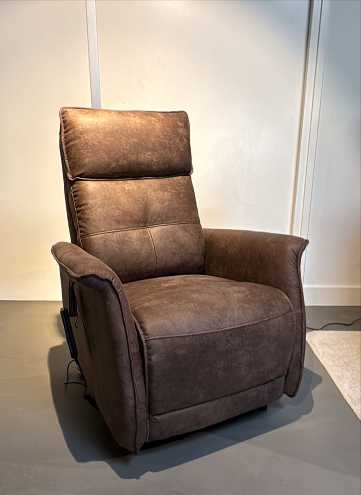 Sta-op fauteuil 'Cleveland' bruin
