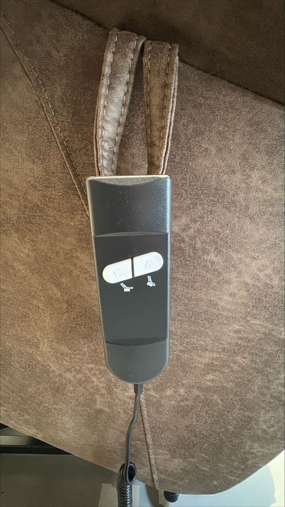 Sta-op fauteuil 'Cleveland' bruin