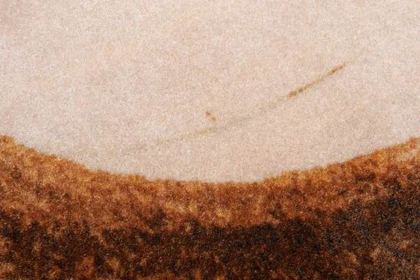 Vloerkleed 'Brush Ovale' ocker brown