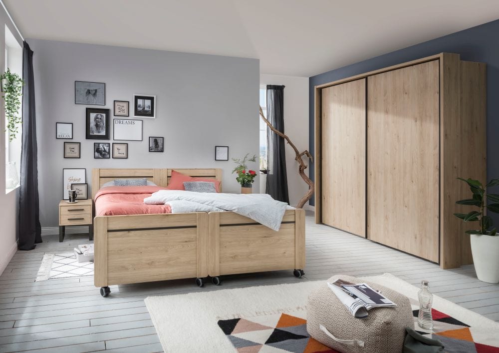 Bed 'Brussel' deelbaar