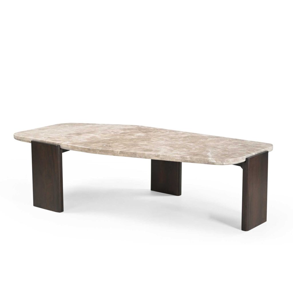 Salontafel "Silva bruin/marmer" 130