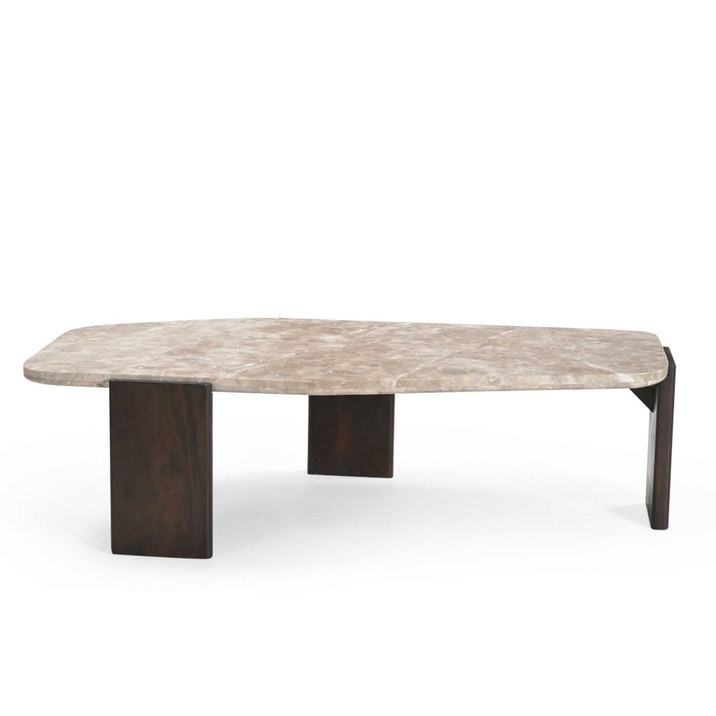Salontafel "Silva bruin/marmer" 130
